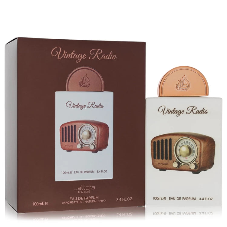Lattafa Pride Vintage Radio by Lattafa for Unisex. Eau De Parfum Spray (Unisex) 3.4 oz | Perfumepur.com