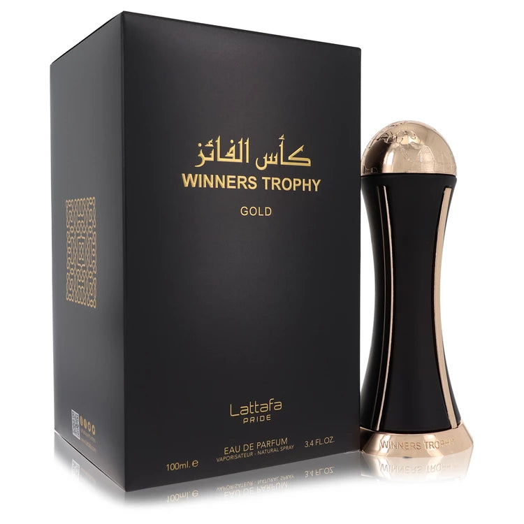 Lattafa Pride Winners Trophy Gold by Lattafa for Women. Eau De Parfum Spray 3.4 oz | Perfumepur.com