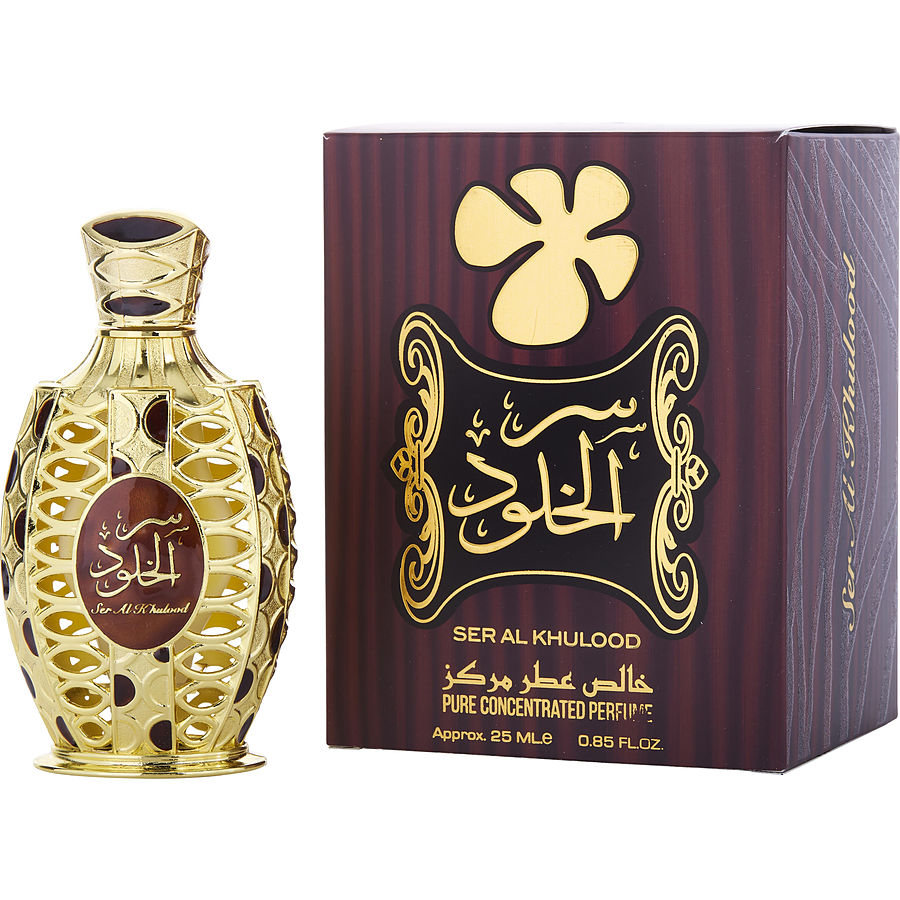 Lattafa Ser Al Khulood By Lattafa for Unisex. Pure Concentrated Perfume 0.85 oz | Perfumepur.com