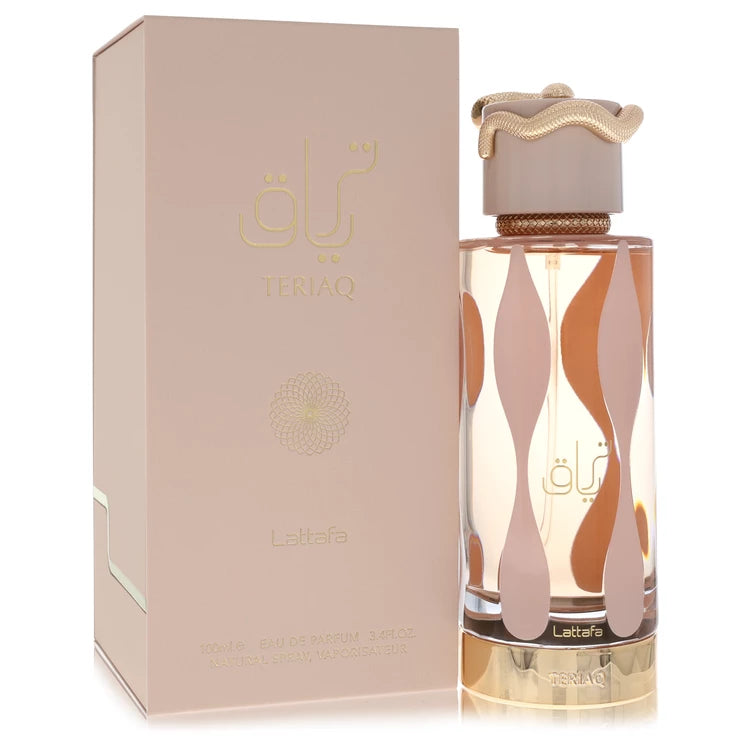 Lattafa Teriaq by Lattafa for Unisex. Eau De Parfum Spray (Unisex) 3.4 oz | Perfumepur.com