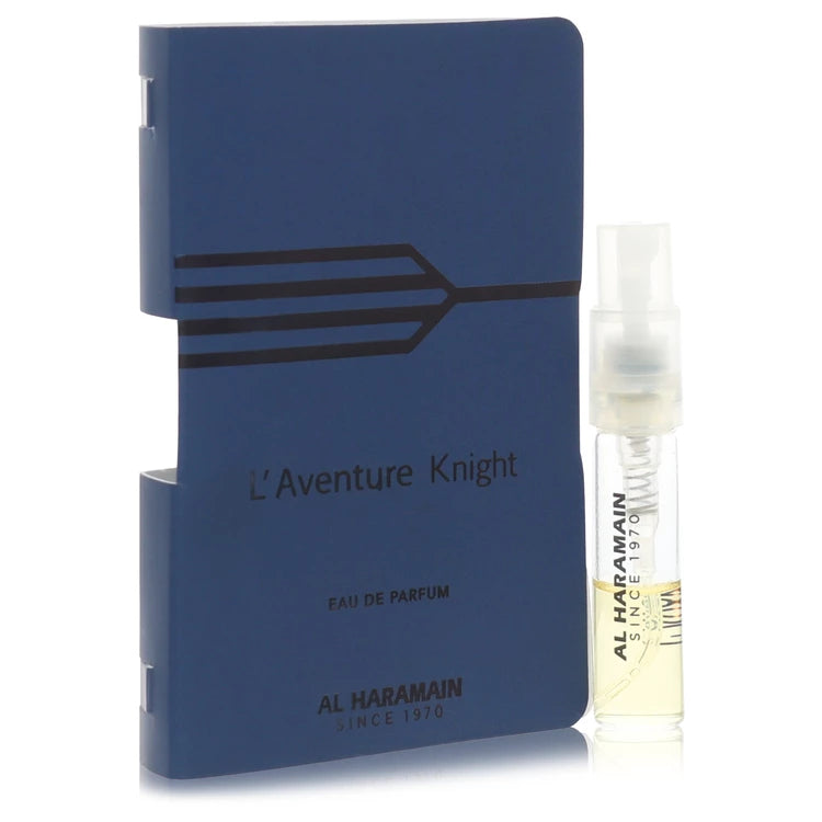 L'Aventure Knight by Al Haramain for Men. Vial (sample) .05 oz | Perfumepur.com