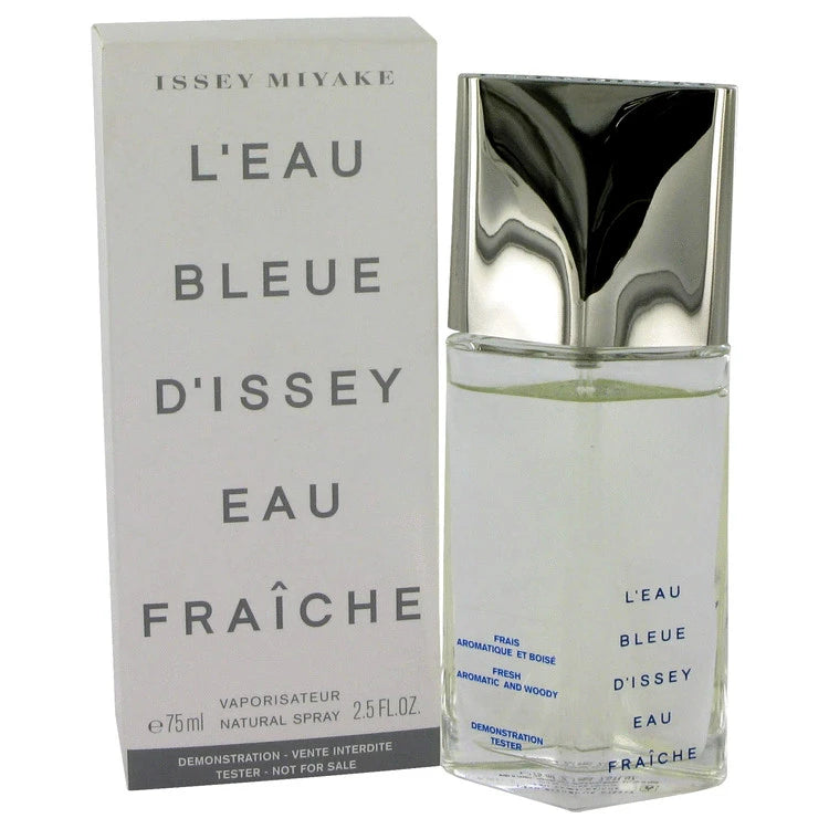 L'Eau Bleue D'Issey Pour Homme by Issey Miyake for Men. Eau De Fraiche Toilette Spray (Tester) 2.5 oz | Perfumepur.com