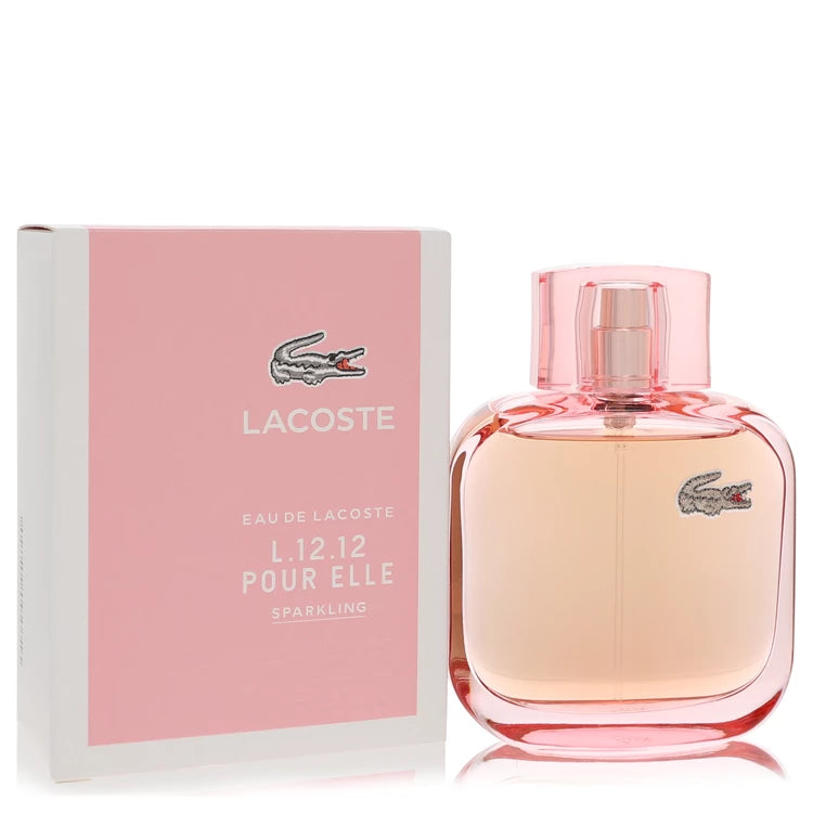 Lacoste Eau De Lacoste L.12.12 Sparkling by Lacoste for Women. Eau De Toilette Spray 3 oz | Perfumepur.com