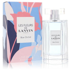 Les Fleurs De Lanvin Blue Orchid by Lanvin for Women. Eau De Toilette Spray (Unboxed) 3 oz | Perfumepur.com