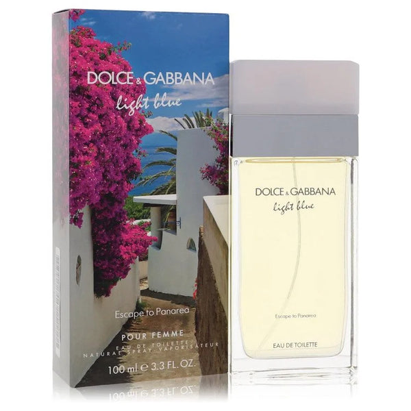 Light Blue Escape To Panarea by Dolce & Gabbana for Women. Eau De Toilette Spray 3.3 oz | Perfumepur.com