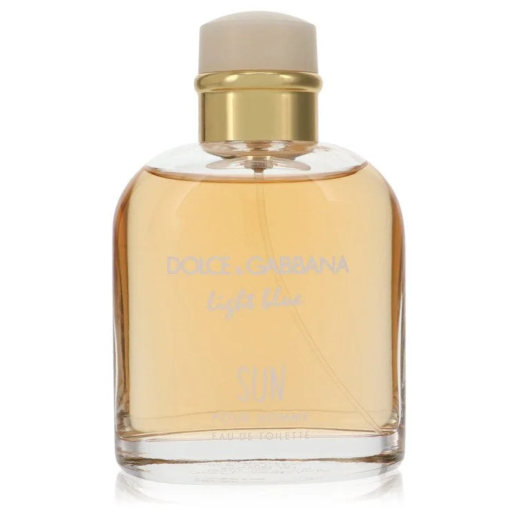 Light Blue Sun by Dolce & Gabbana for Men. Eau De Toilette Spray (Tester) 4.2 oz | Perfumepur.com