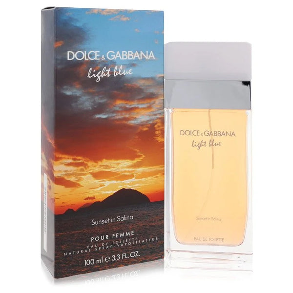 Light Blue Sunset In Salina by Dolce & Gabbana for Women. Eau De Toilette Spray 3.4 oz | Perfumepur.com