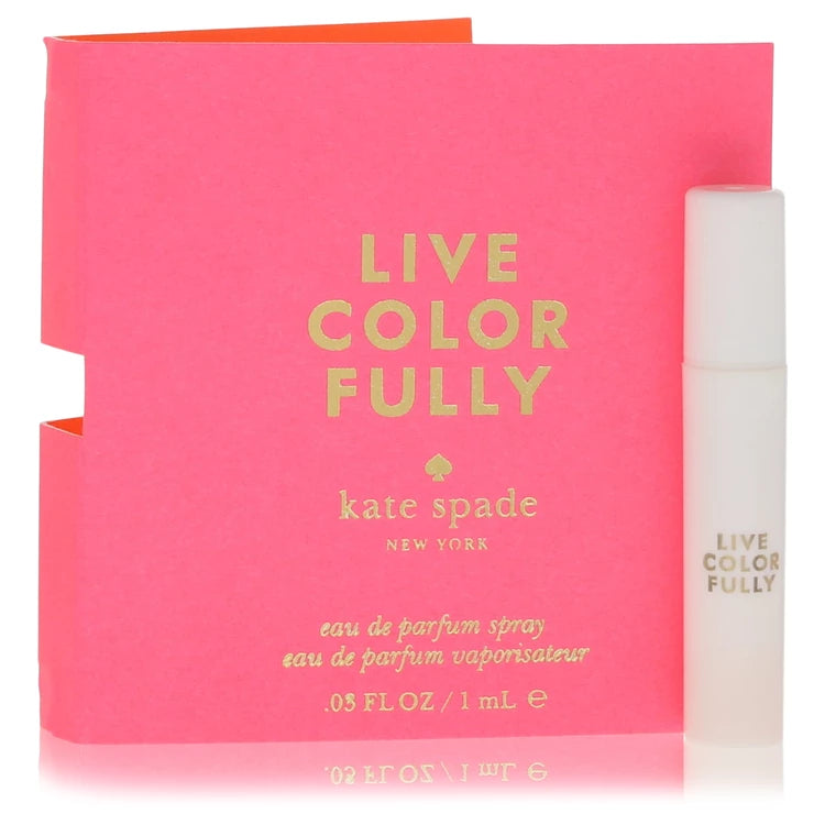 Live Colorfully by Kate Spade for Women. Vial (sample) .05 oz | Perfumepur.com