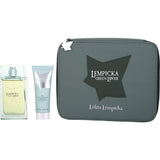 Lolita Lempicka Green Lover By Lolita Lempicka for Men. Gift Set (Eau De Toilette Spray 3.4 oz + Aftershave Gel 2.5 oz + Toiletry Bag) | Perfumepur.com