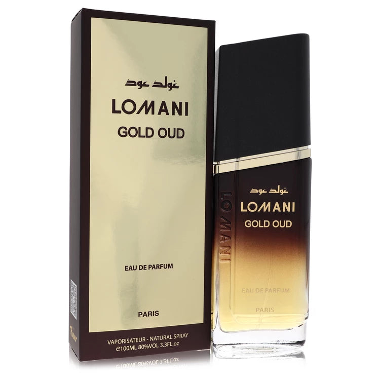 Lomani Gold Oud by Lomani for Men. Eau De Parfum Spray 3.3 oz | Perfumepur.com