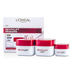 L'oreal By L'oreal for Women. Revital Lift Programme: Day Cream + Eye Cream + Night Cream (3Pcs) | Perfumepur.com