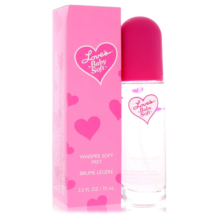 Love's Baby Soft  Whisper Soft by Dana for Women. Body Mist Spray 2.5 oz | Perfumepur.com
