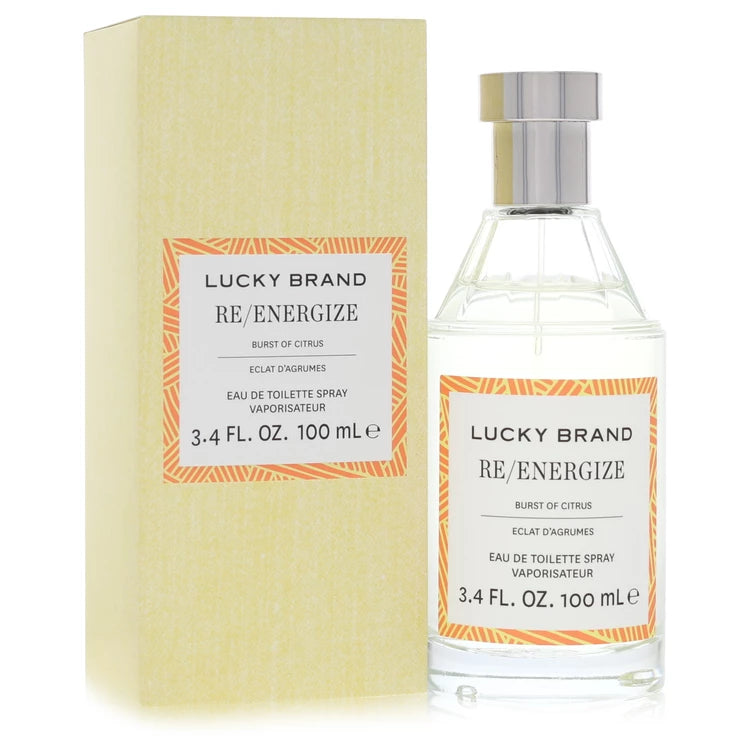 Lucky Brand Re/Eneergize by Paco Rabanne for Men. Eau De Toilette Spray (Unboxed) 3.4 oz | Perfumepur.com