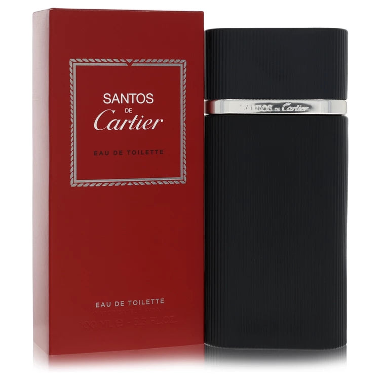 Santos De Cartier by Cartier for Men. Eau De Toilette Spray 3.3 oz | Perfumepur.com