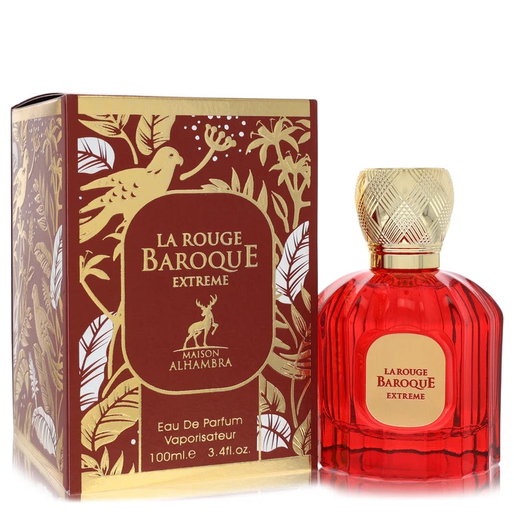Maison Alhambra Baroque Rouge Extreme by Maison Alhambra for Unisex. Eau De Parfum Spray (Unisex) 3.4 oz | Perfumepur.com