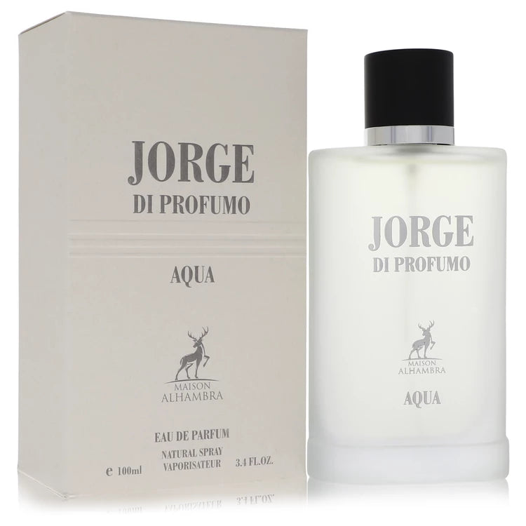 Maison Alhambra Jorge Di Profumo Aqua by Maison Alhambra for Men. Eau De Parfum Spray (Unboxed) 3.4 oz | Perfumepur.com