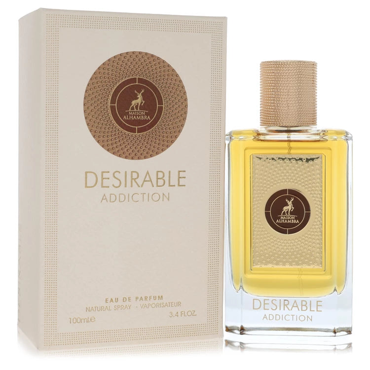 Maison Alhambra Maison Alhambra Desirable Addiction by Maison Alhambra Eau de Parfum Spray for men 3.4 oz (100ml)