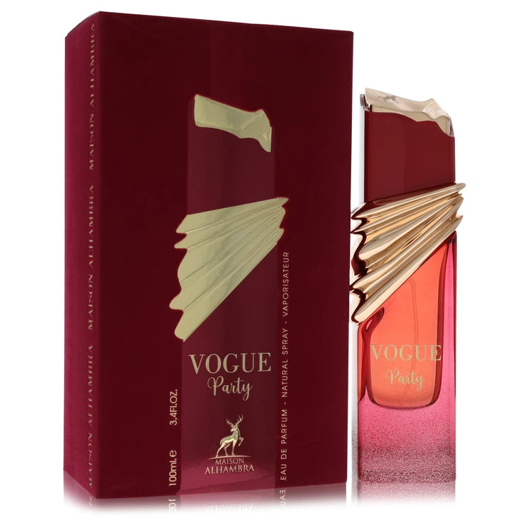 Maison Alhambra Maison Alhambra Vogue Party by Maison Alhambra Eau de Parfum Spray for women 3.4 oz (100ml)