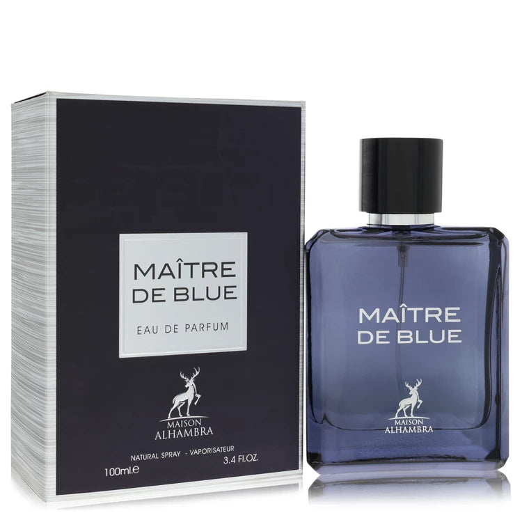 Maison Alhambra Maitre De Blue by Maison Alhambra for Men. Eau De Parfum Spray 3.4 oz | Perfumepur.com