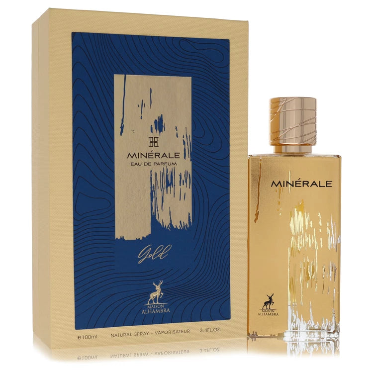 Maison Alhambra Minerale Gold by Maison Alhambra for Women. Eau De Parfum Spray (Unboxed) 3.4 oz | Perfumepur.com
