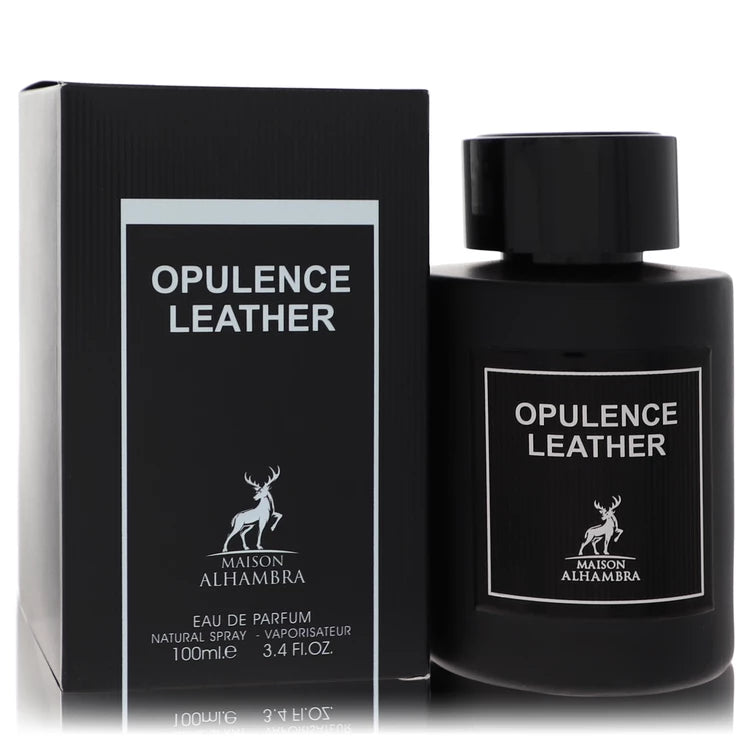 Maison Alhambra Opulence Leather by Maison Alhambra for Men. Eau De Parfum Spray (Unboxed) 3.4 oz | Perfumepur.com