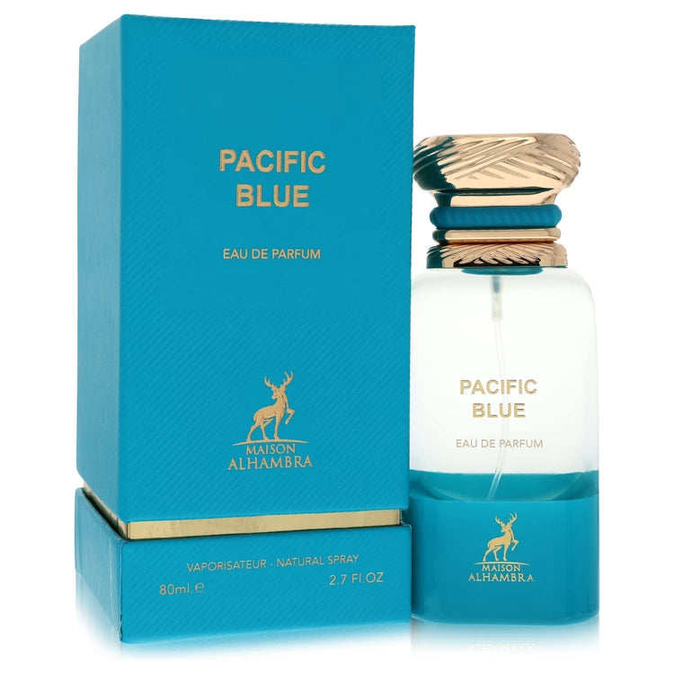 Maison Alhambra Pacific Blue by Maison Alhambra for Unisex. Eau De Parfum Spray (Unisex) 2.7 oz | Perfumepur.com