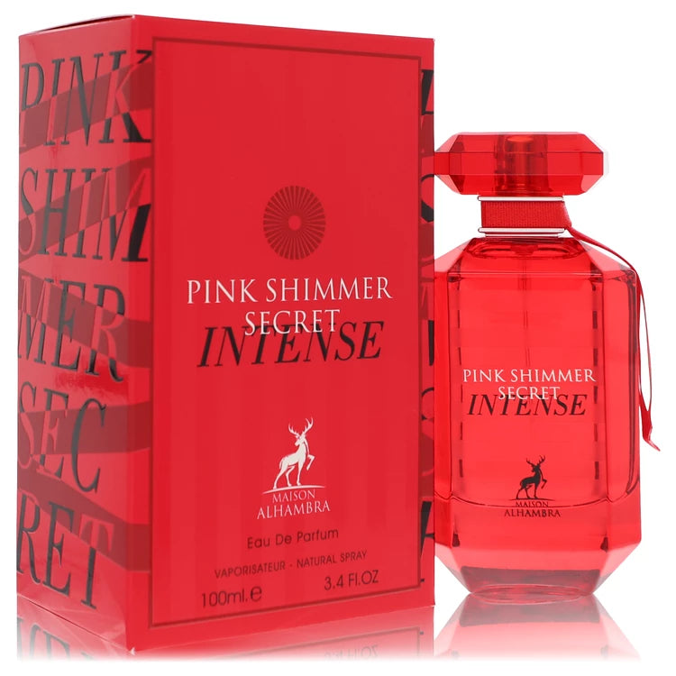 Maison Alhambra Pink Shimmer Secret Intense by Maison Alhambra for Women. Eau De Parfum Spray 3.4 oz | Perfumepur.com