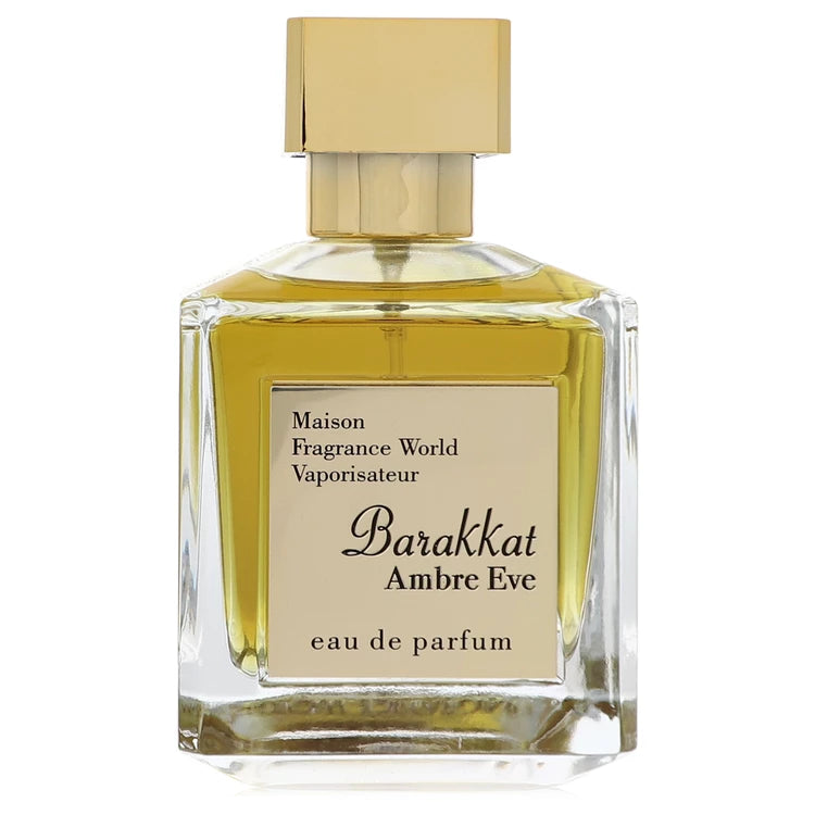 Maison Barakkat Ambre Eve by Fragrance World for Unisex. Eau De Parfum Spray (Unisex Unboxed) 3.4 oz | Perfumepur.com