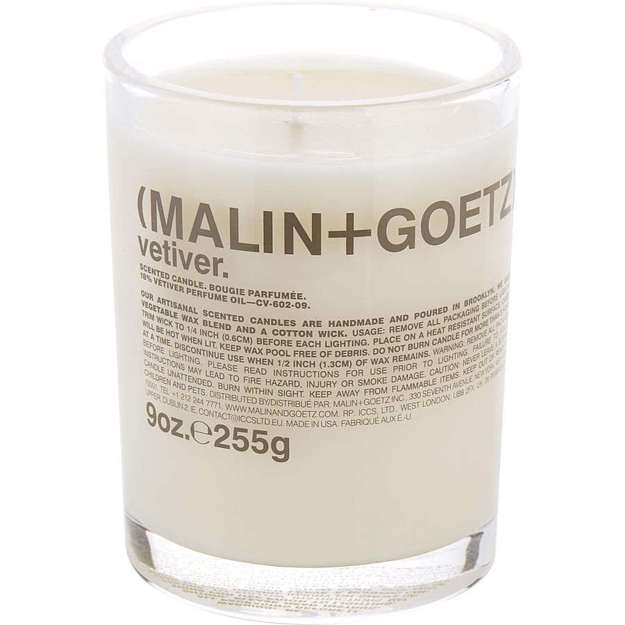 Malin+goetz Vetiver By Malin + Goetz for Unisex. Candle 9 oz | Perfumepur.com