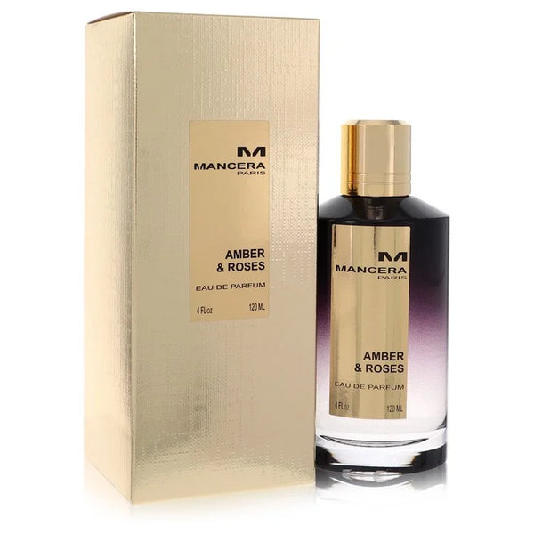 Mancera Amber & Roses by Mancera for Unisex. Eau De Parfum Spray (Unisex) 4 oz | Perfumepur.com