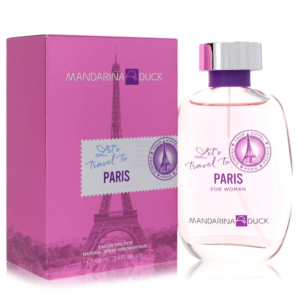 Mandarina Duck Let's Travel To Paris by Mandarina Duck for Women. Eau De Toilette Spray 3.4 oz | Perfumepur.com