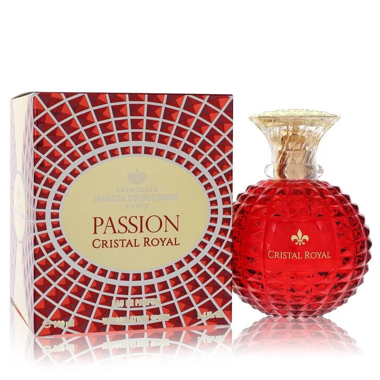 Marina De Bourbon Cristal Royal Passion by Marina De Bourbon for Women. Eau De Parfum Spray (Tester) 3.4 oz | Perfumepur.com