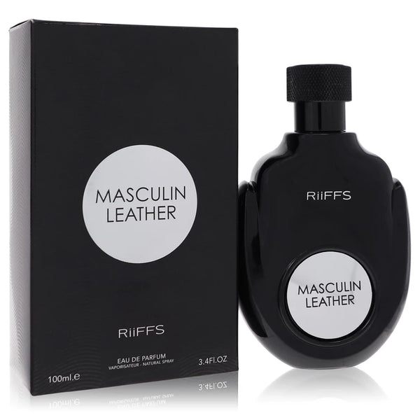 Masculin Leather by Riiffs for Men. Eau De Parfum Spray 3.4 oz | Perfumepur.com