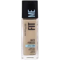 Maybelline By Maybelline for Women. Fit Me Matte + Poreless Liquid Foundation - # 110 Porcelain (30ml/1oz) | Perfumepur.com