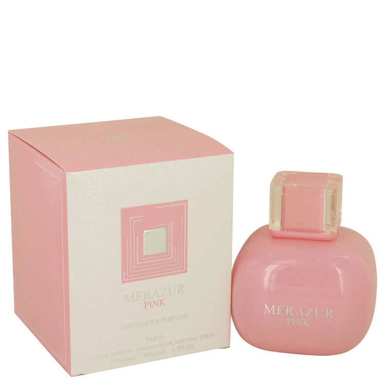 Merazur Pink by Merazur for Women. Eau De Parfum Spray 3.3 oz | Perfumepur.com