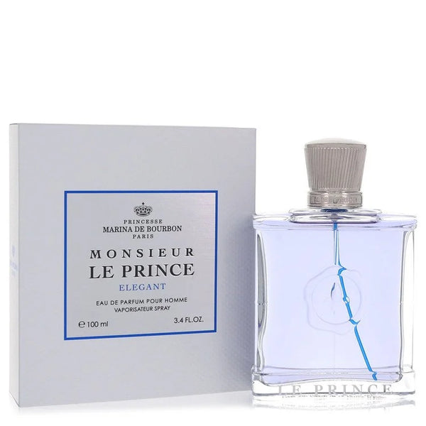 Monsieur Le Prince Elegant by Marina De Bourbon for Men. Eau De Parfum Spray 3.4 oz | Perfumepur.com
