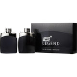 Mont Blanc Legend By Mont Blanc for Men. Gift Set (Eau De Toilette Spray 3.3 oz + Aftershave Spray 3.3 oz (Travel Set)) | Perfumepur.com