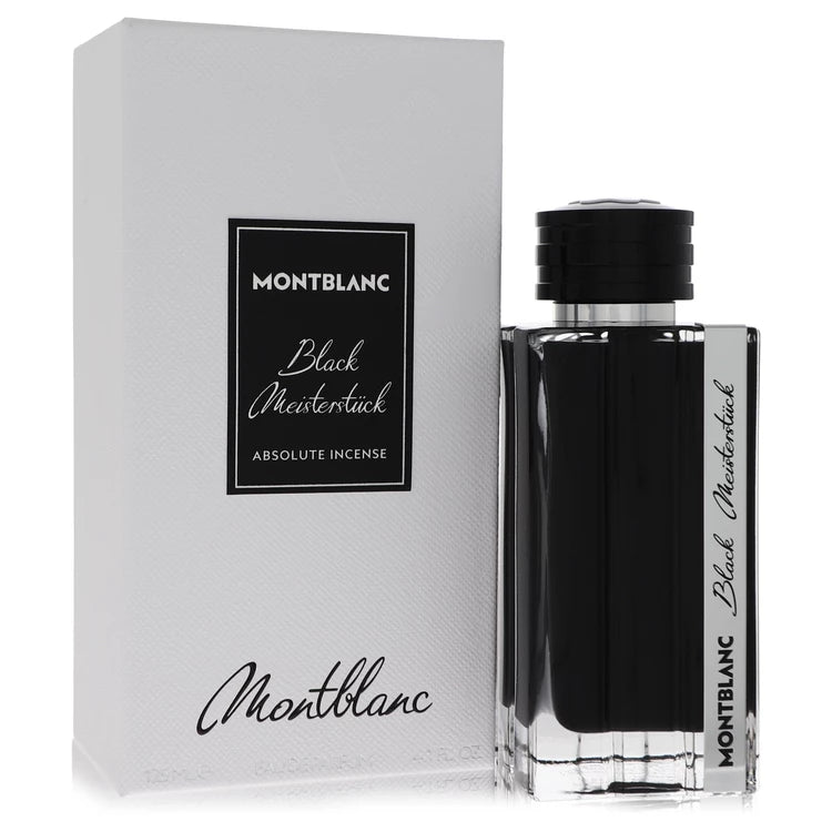 Montblanc Black Meisterstuck Absolute Incense by Mont Blanc for Men. Eau De Parfum Spray (Unboxed) 4.2 oz | Perfumepur.com