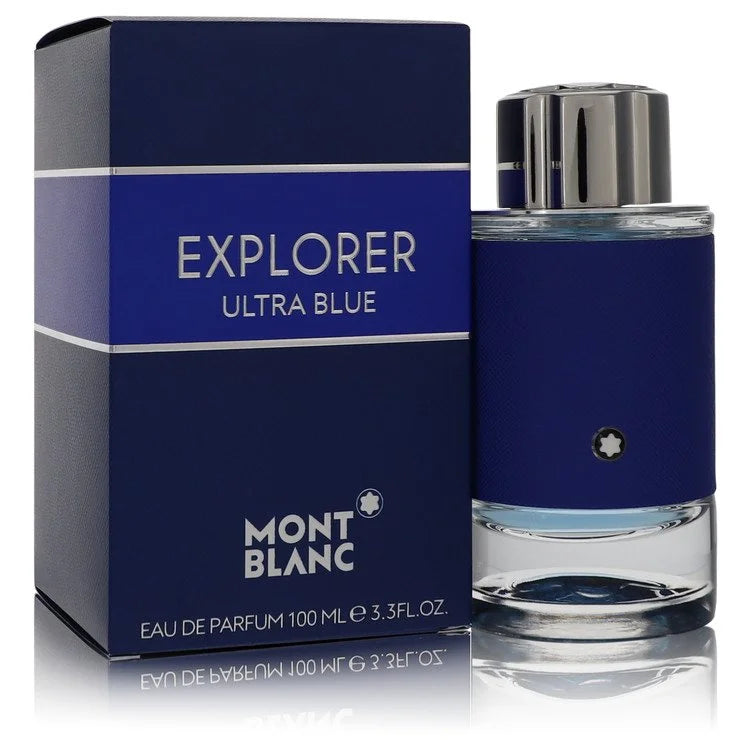 Montblanc Explorer Ultra Blue by Mont Blanc for Men. Eau De Parfum Spray 6.7 oz | Perfumepur.com