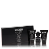 Moschino Toy Boy by Moschino for Men. Gift Set (.17 oz Mini EDP + 0.8 oz Shower Gel + 0.8 oz After Shave Balm) | Perfumepur.com