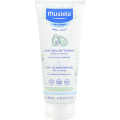 Mustela By Mustela for Women. 2 In 1 Body & Hair Cleansing Gel - For Normal Skin (200ml/6.7oz) | Perfumepur.com