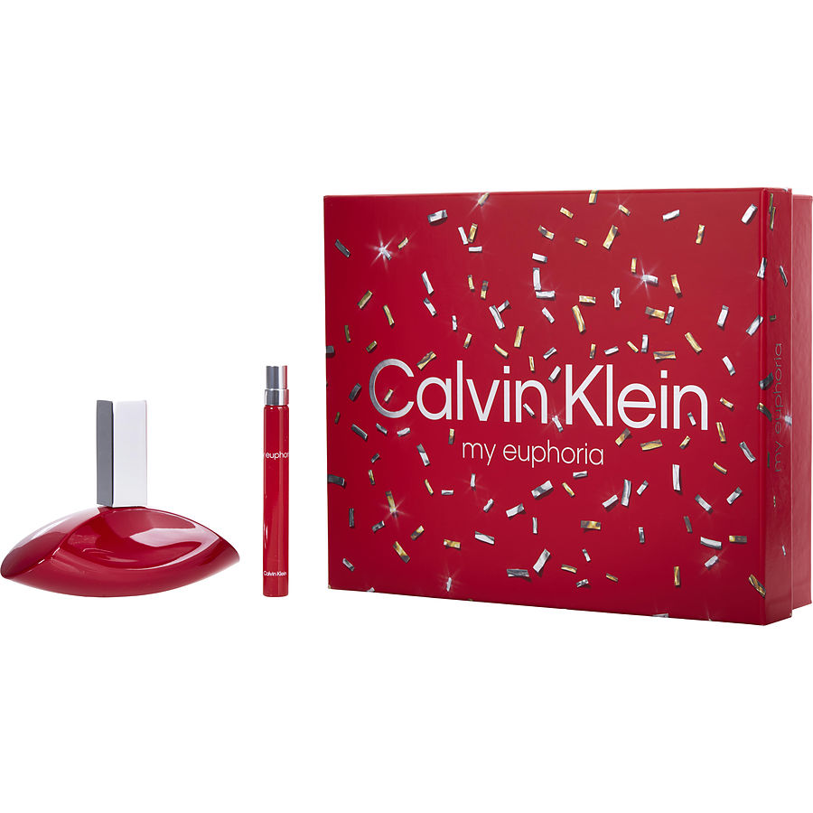 My Euphoria By Calvin Klein for Women. Gift Set (De Parfum Spray 3.4 oz + Eau De Parfum Spray 0.34 oz Mini) | Perfumepur.com