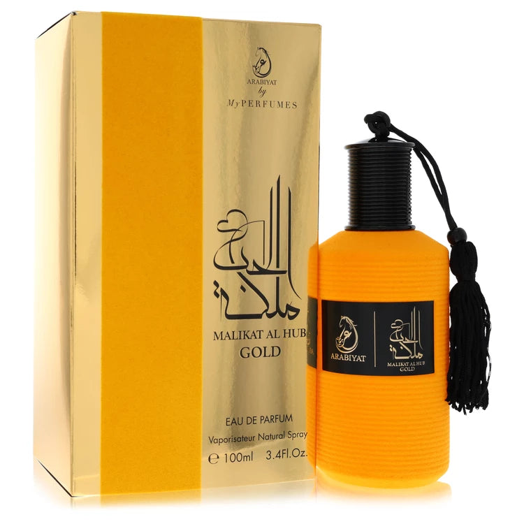 My Perfumes Arabiyat Malikat Al Hub Gold by My Perfumes Eau de Parfum Spray (Unisex) for women 3.4 oz (100ml)