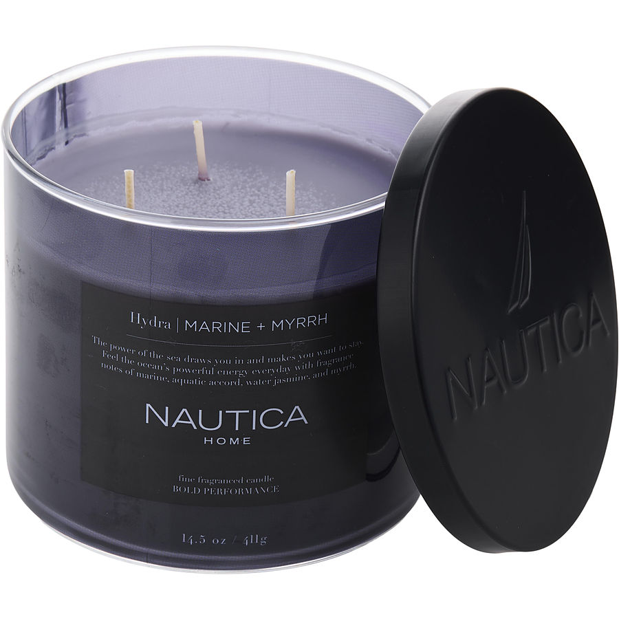 Nautica Hydra By Nautica for Unisex. Candle 14.5 oz | Perfumepur.com