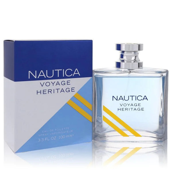 Nautica Voyage Heritage by Nautica for Men. Eau De Toilette Spray 3.4 oz | Perfumepur.com