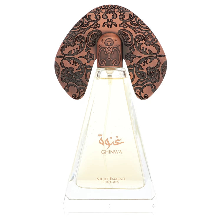 Niche Emarati Ghinwa by Lattafa for Unisex. Eau De Parfum Spray (Unisex Unboxed) 3.4 oz | Perfumepur.com