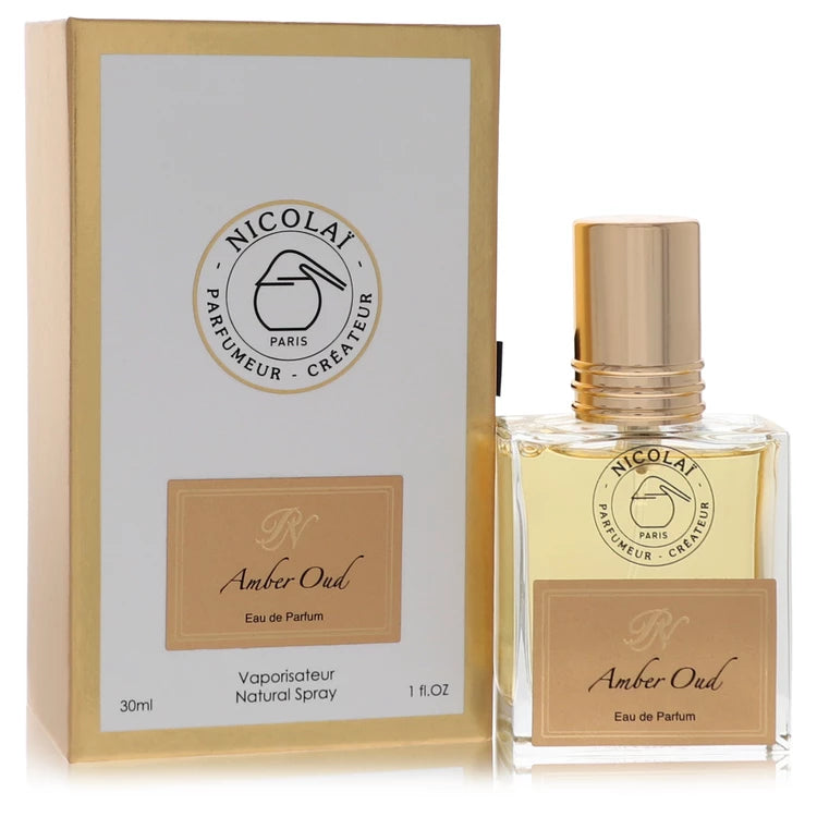 Nicolai Amber Oud by Nicolai for Men. Eau De Parfum Spray 1 oz | Perfumepur.com
