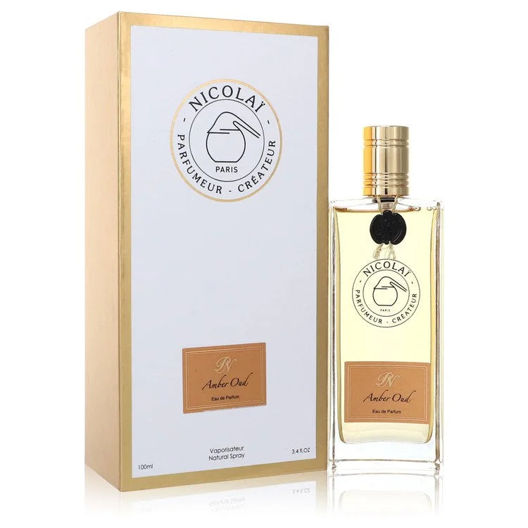 Nicolai Amber Oud by Nicolai for Men. Eau De Parfum Spray 3.4 oz | Perfumepur.com