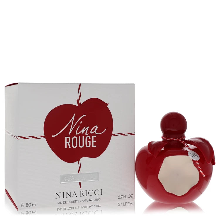 Nina Rouge by Nina Ricci for Women. Eau De Toilette Spray (Unboxed) 2.7 oz | Perfumepur.com