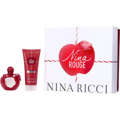 Nina Rouge By Nina Ricci for Women. Gift Set (Eau De Toilette Spray 2.7 oz + Body Lotion 3.4 oz) | Perfumepur.com